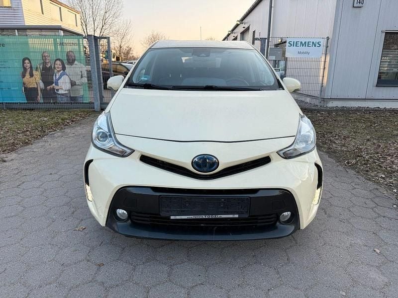 Gebraucht Toyota Prius+ 99 PS (72 kW) 2018 Weiß Van / Kleinbus