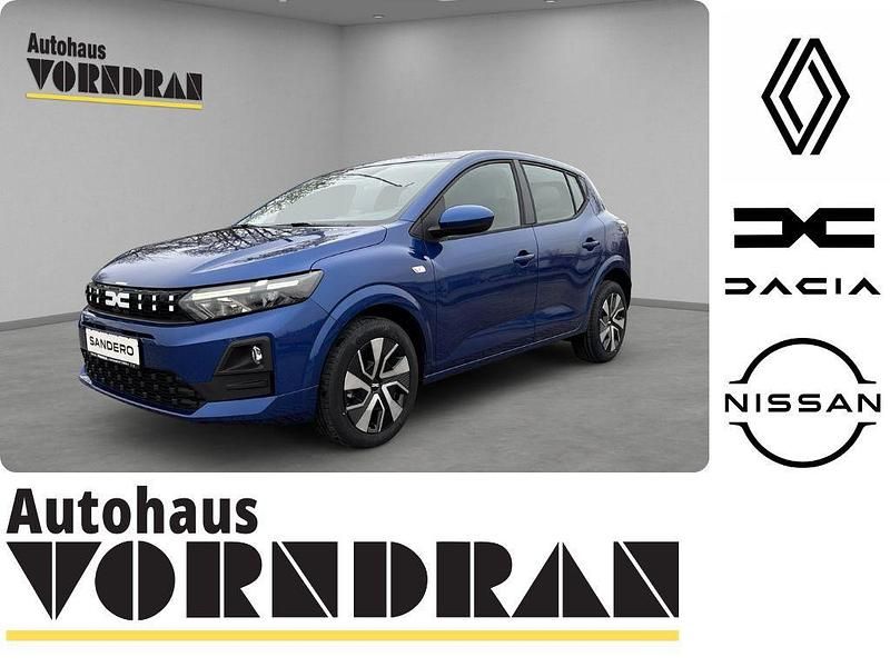 Neu Dacia Sandero Expression 101 PS (74 kW) 2025 Iron blau metallic Limousine