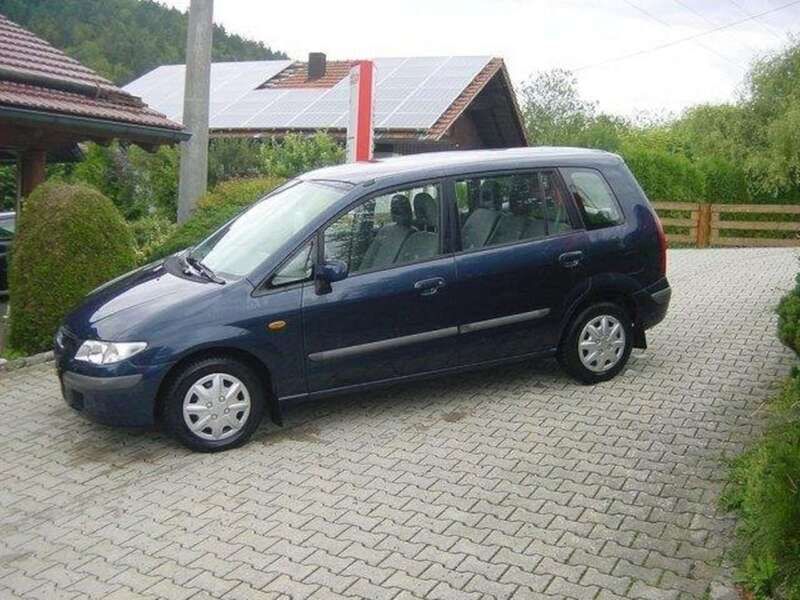 Gebraucht Mazda Premacy 101 PS (74 kW) 2000 Blau Van / Kleinbus