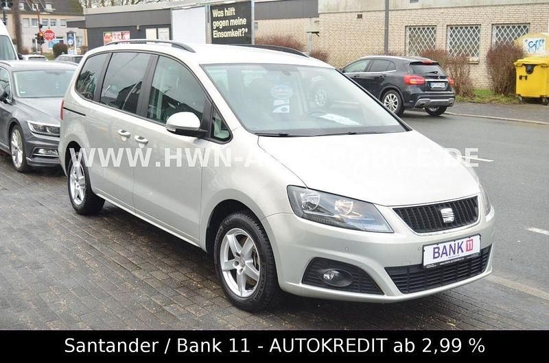 Gebraucht Seat Alhambra Style 150 PS (110 kW) 2012 Silber Van / Kleinbus