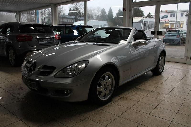Gebraucht Mercedes SLK200 163 PS (119 kW) 2005 Silber Cabrio