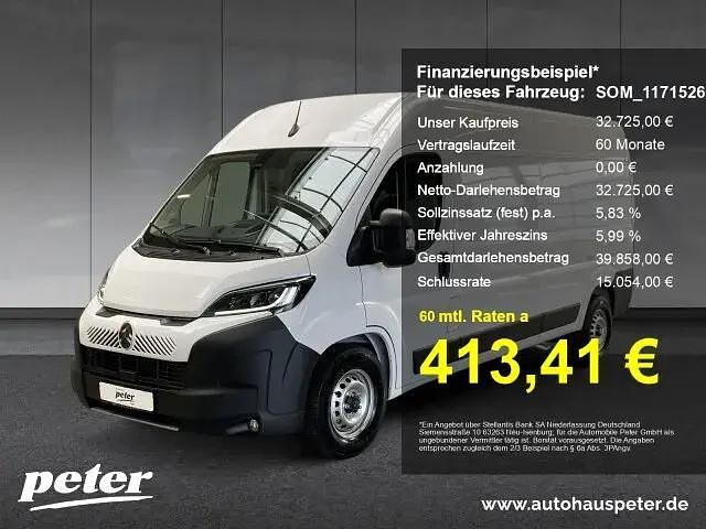 Eis weiß Gebraucht 2024 Citroën Jumper Van / Kleinbus | 32.725 € (Fairer Preis) - Bild 1/4