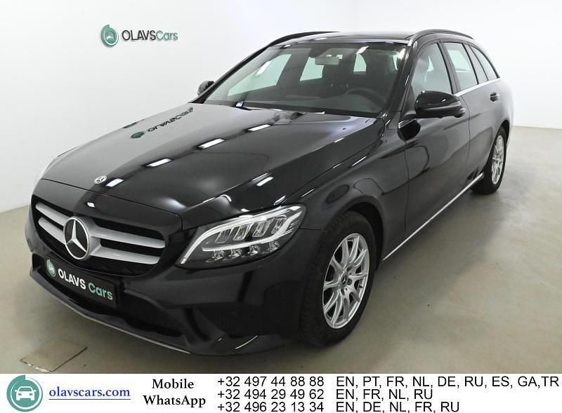 Schwarz Gebraucht 2019 Mercedes C180 Limousine | 14.641 € (Superpreis) - Bild 1/4