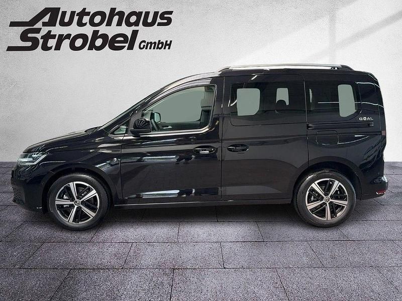 Neu VW Caddy Goal 122 PS (89 kW) 2025 Schwarz Van / Kleinbus