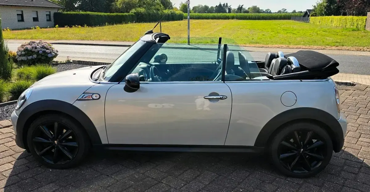 Gebraucht Mini Cooper S Cabriolet 184 PS (135 kW) 2013 Silber Cabrio