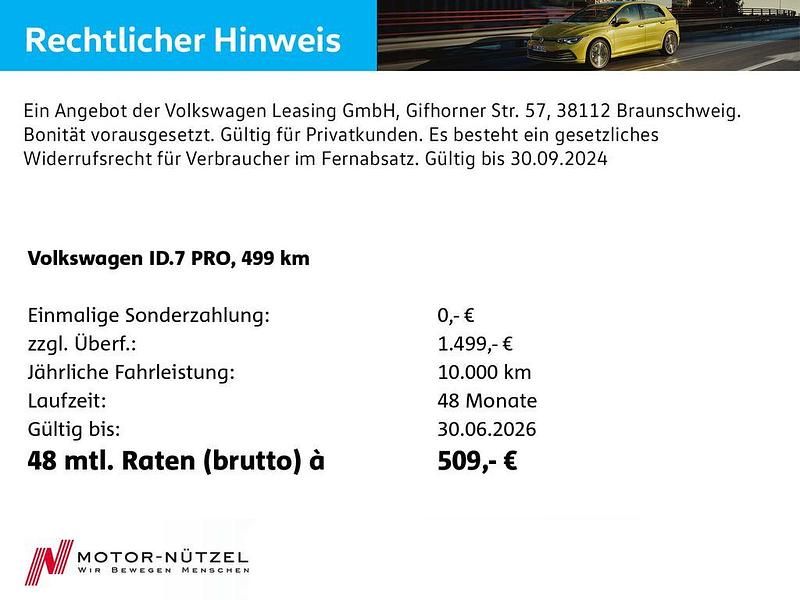 Neu VW ID.7 Pro 210 kW (286 PS) 2026 Grau Limousine