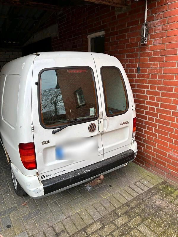 Gebraucht VW Caddy 63 PS (46 kW) 2002 Weiß Van / Kleinbus