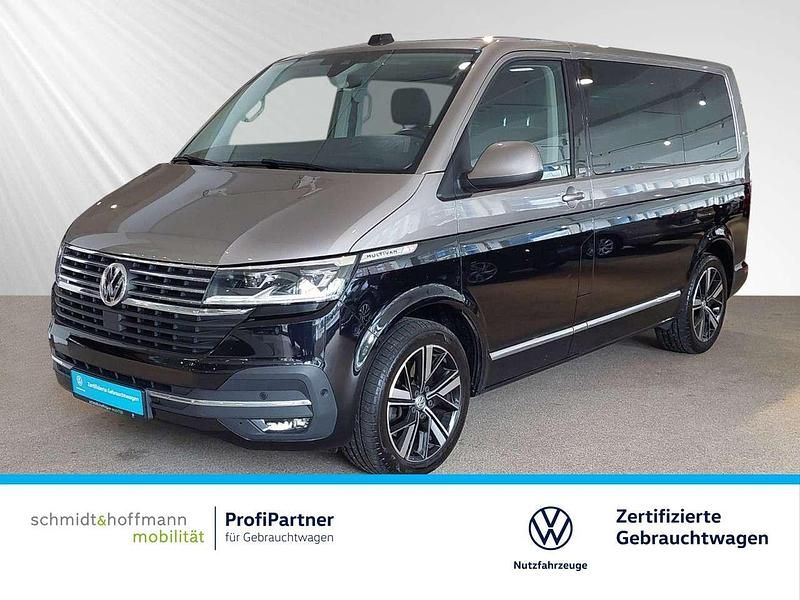 Mojavebeige deep black perleff Gebraucht 2022 VW Multivan Generation Six Van / Kleinbus | 54.480 € (Fairer Preis) - Bild 1/4