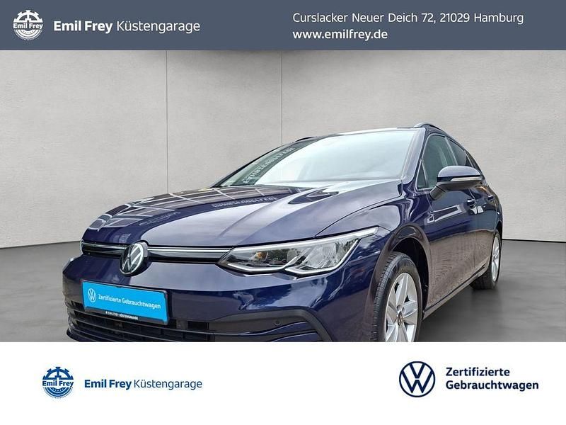 Blau Gebraucht 2021 VW Golf VIII Life Kombi | 18.980 € (Fairer Preis) - Bild 1/4