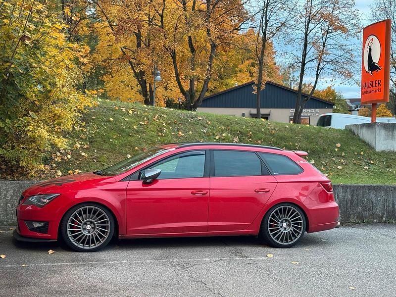 Rot Gebraucht 2014 Seat Leon FR Kombi | 9.999 € (Guter Preis) - Bild 1/4