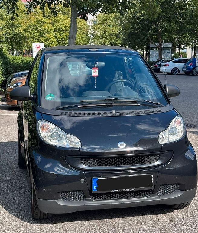 Schwarz Gebraucht 2007 Smart ForTwo Cabrio Passion Cabrio | 3.800 € - Bild 1/4