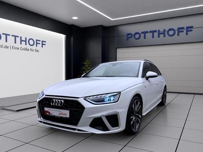 Weiss Gebraucht 2023 Audi A4 S-Line Kombi | 30.750 € (Fairer Preis) - Bild 1/4