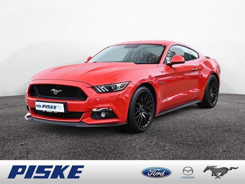 Second-hand Ford Mustang GT 450 CP (330 kW) 2017 Roșu Coupe