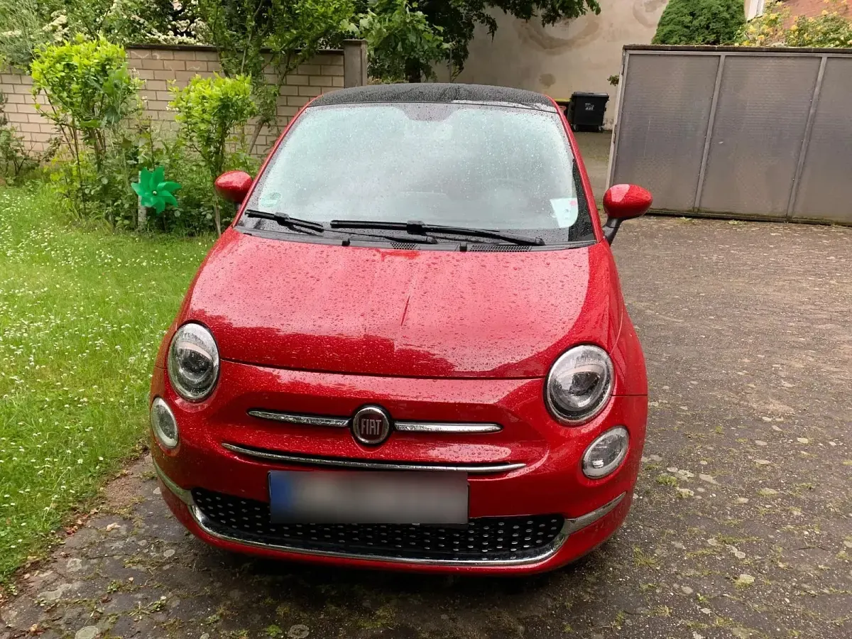 Gebraucht Fiat 500 69 PS (50 kW) 2016 Rot Kleinwagen
