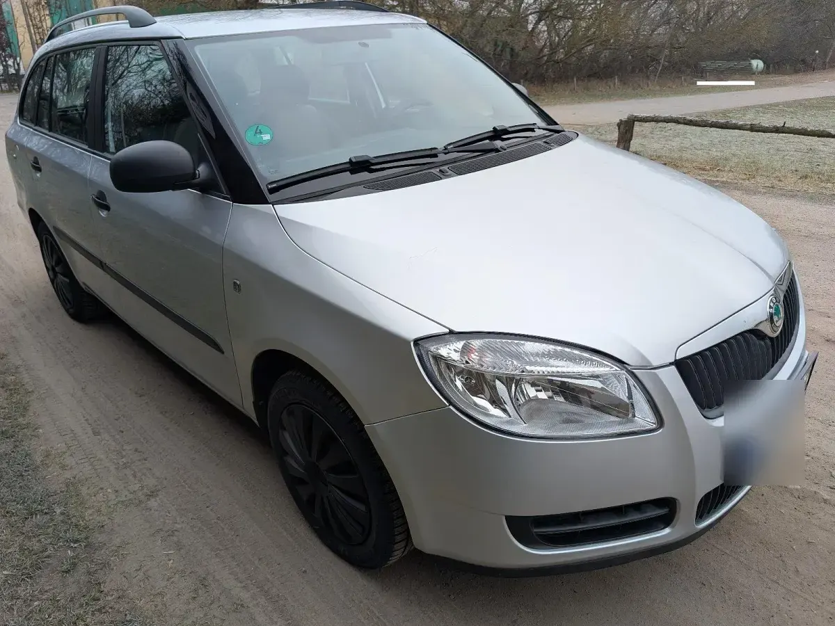 Gebraucht Skoda Fabia 69 PS (50 kW) 2008 Silber Kombi