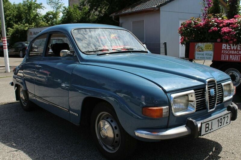 Gebraucht Saab 96 88 PS (64 kW) 1972 Blau Limousine