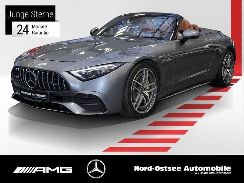 Metalliclack selenitgrau Gebraucht 2025 Mercedes SL43 AMG AMG Cabrio | 96.290 € (Guter Preis) - Bild 1/4