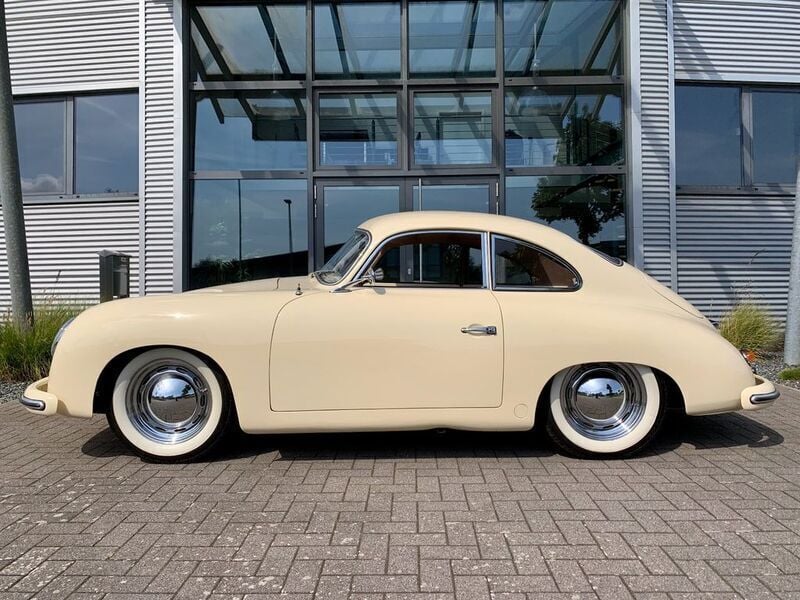 Brugt Porsche 356 60 HK (44 kW) 1953 Hvid Coupe