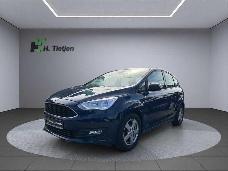 Blau Gebraucht 2018 Ford C-MAX Cool & Connect Van / Kleinbus | 12.999 € (Teuer) - Bild 1/4