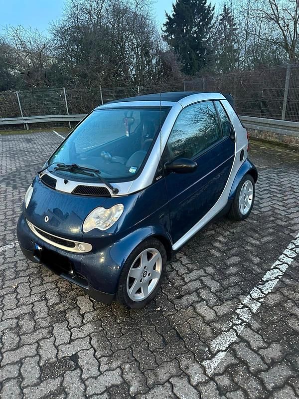 Gebraucht Smart ForTwo Cabrio 61 PS (44 kW) 2003 Blau Cabrio