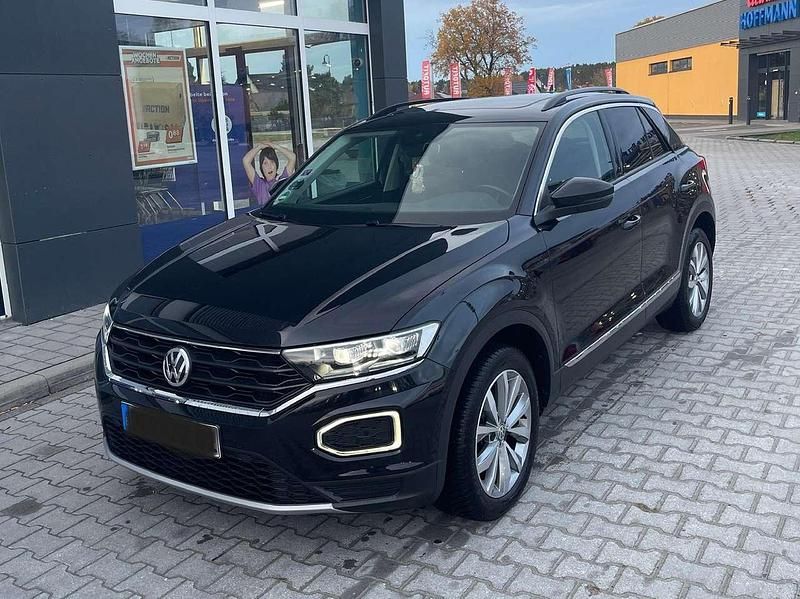 Schwarz Gebraucht 2020 VW T-Roc Style SUV | 18.500 € (Superpreis) - Bild 1/4