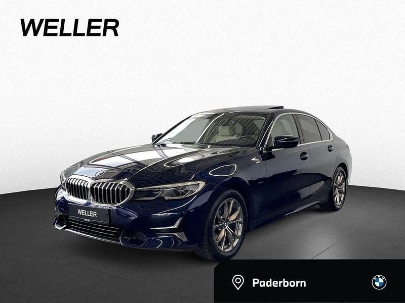 Blau Gebraucht 2022 BMW 320 Luxury Line Limousine | 32.490 € (Guter Preis) - Bild 1/4