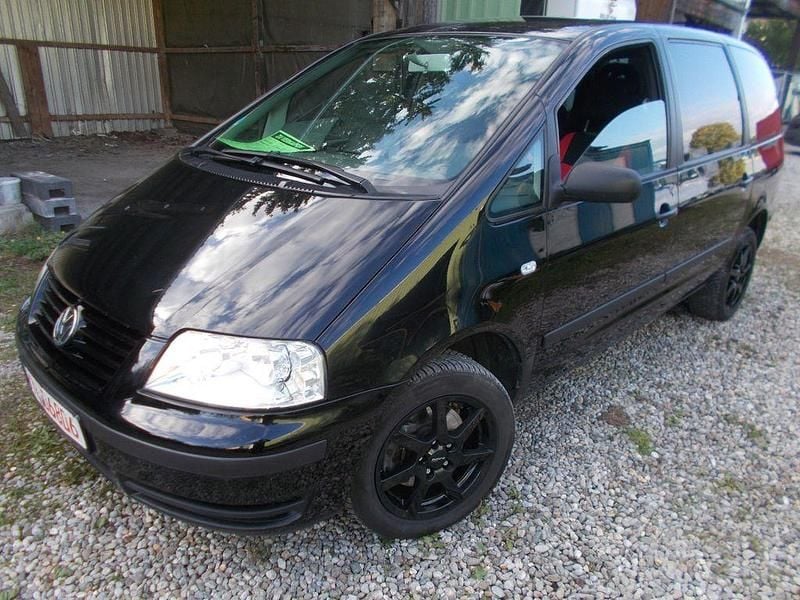 Gebraucht VW Sharan 116 PS (85 kW) 2003 Schwarz Van / Kleinbus