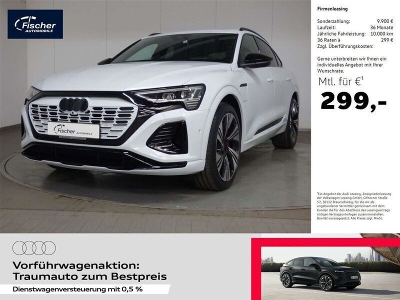 Weiß Gebraucht 2024 Audi Q8 e-tron Ambiente SUV | 77.980 € - Bild 1/4