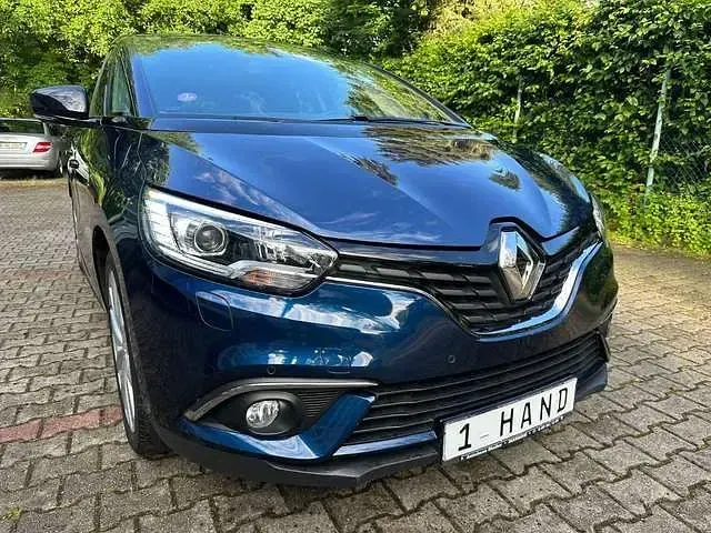 Gebraucht Renault Scenic E-Tech LIMITED 140 PS (102 kW) 2018 Blau Van / Kleinbus