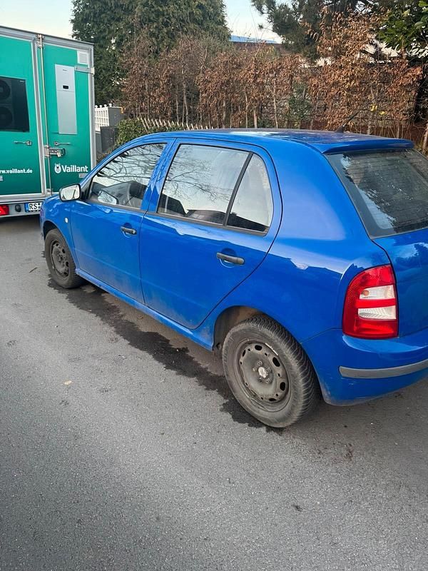 Gebraucht Skoda Fabia 75 PS (55 kW) 2002 Blau Kleinwagen