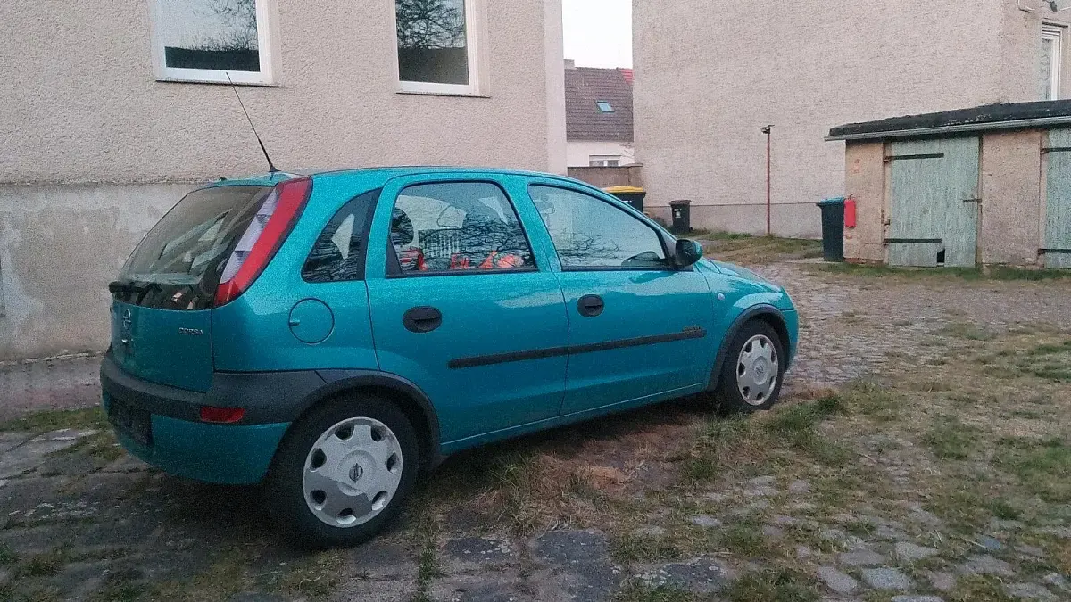 Gebraucht Opel Corsa 69 PS (50 kW) 2003 Blau Kleinwagen