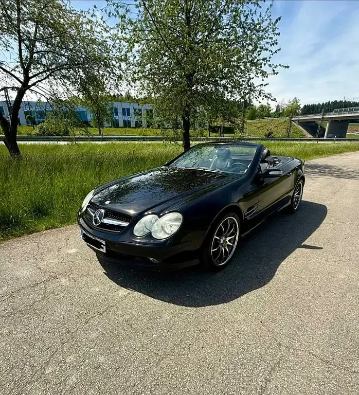 Gebraucht Mercedes SL500 306 PS (225 kW) 2004 Schwarz Cabrio