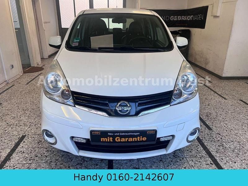 Gebraucht Nissan Note I-Way 88 PS (64 kW) 2012 Weiß Kleinwagen