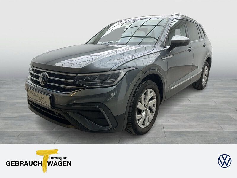 Grau Gebraucht 2021 VW Tiguan Allspace Pro SUV | 26.760 € (Superpreis) - Bild 1/4