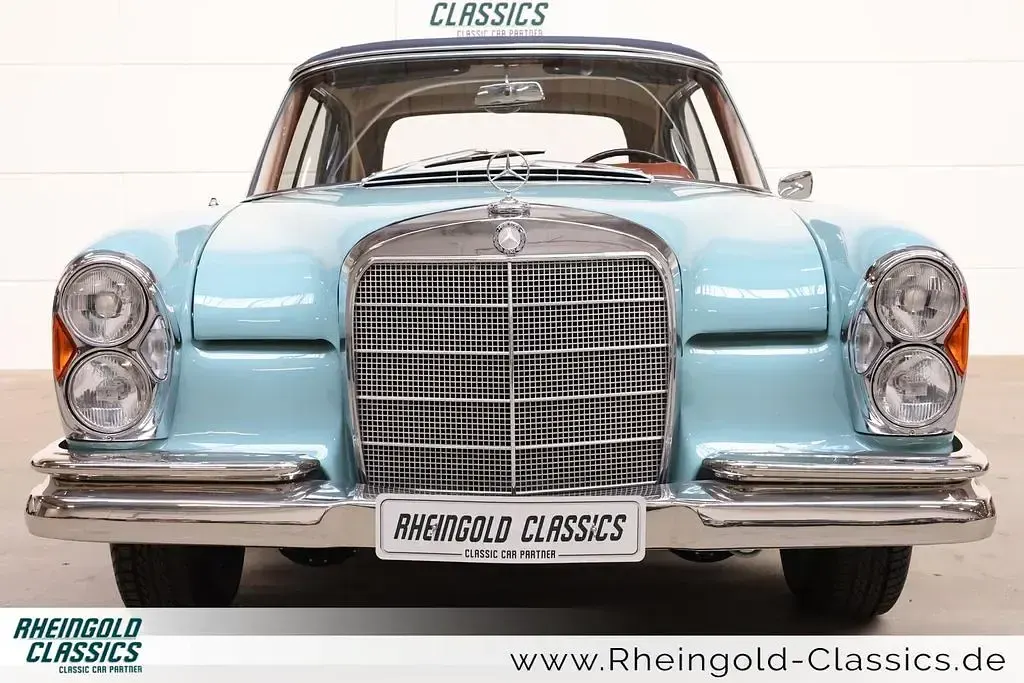 Gebraucht Mercedes 250 SE 150 PS (110 kW) 1966 Blau Cabrio