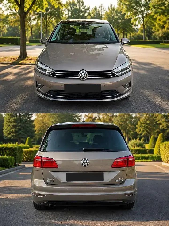 Gebraucht VW Golf Sportsvan Allstar 110 PS (80 kW) 2016 Braun Van / Kleinbus