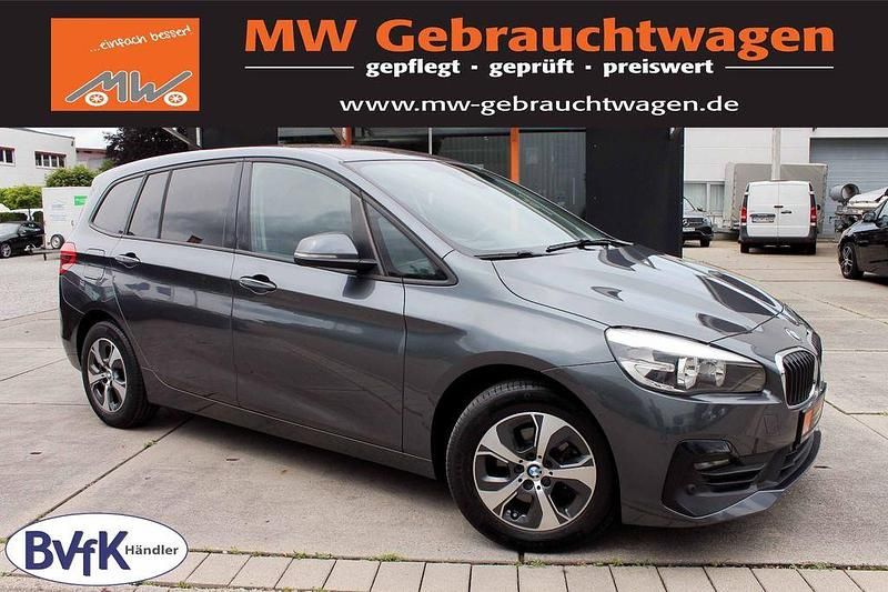 Grau Gebraucht 2020 BMW 216 Gran Tourer Sport Line Van / Kleinbus | 16.990 € (Guter Preis) - Bild 1/3