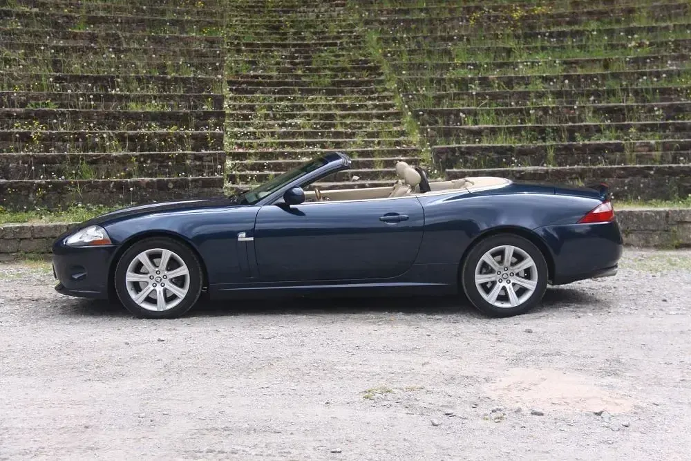 Brugt Jaguar XK 298 HK (219 kW) 2006 Blå Cabriolet