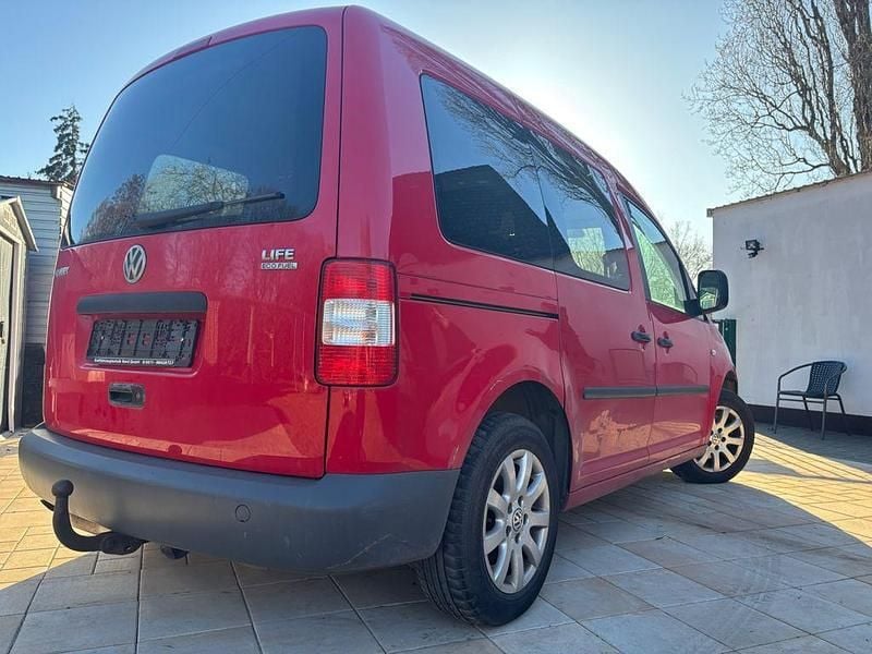 Gebraucht VW Caddy Life 109 PS (80 kW) 2006 Rot Van / Kleinbus