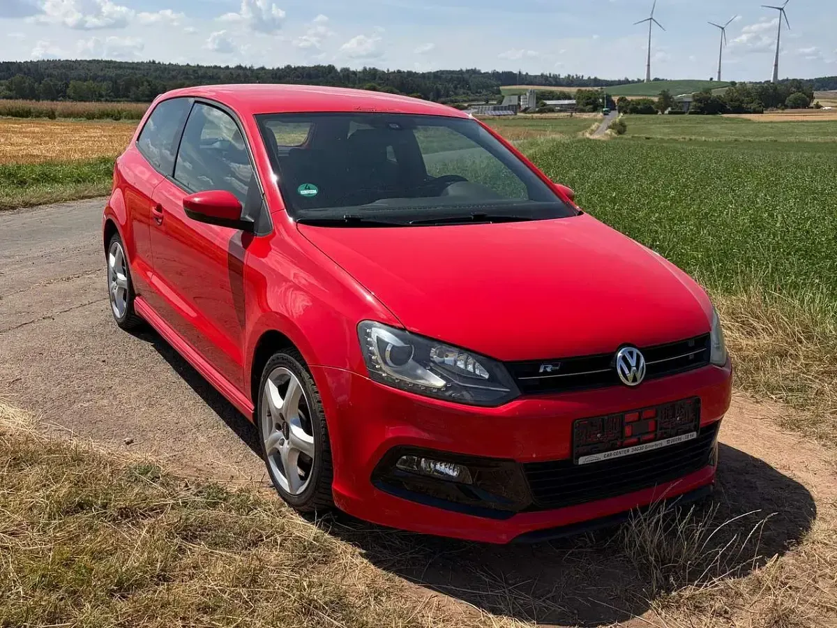 Gebraucht VW Polo Highline 90 PS (66 kW) 2013 Flashrot Kleinwagen