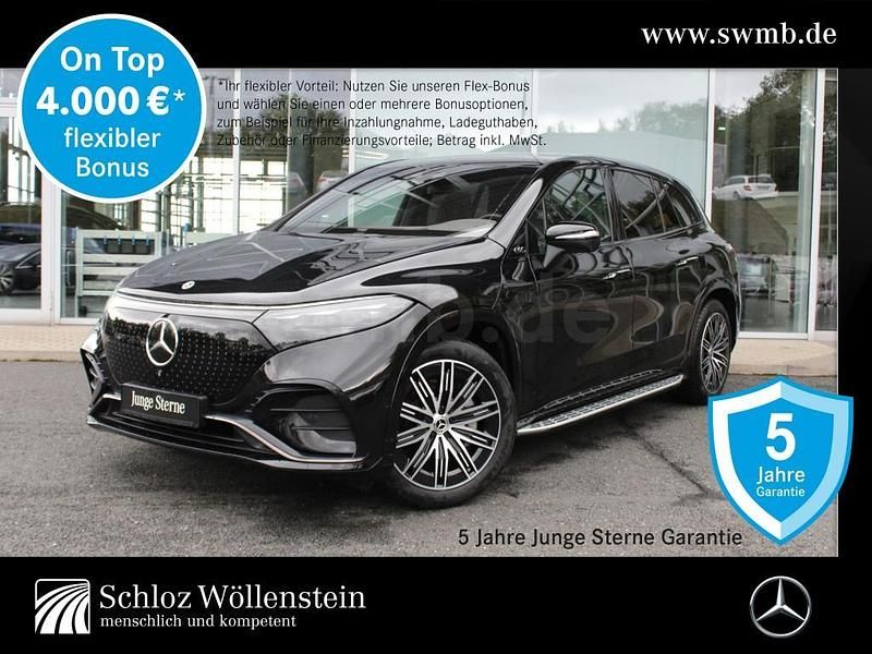 Schwarz Gebraucht 2024 Mercedes EQS580 AMG SUV | 104.870 € (Fairer Preis) - Bild 1/4