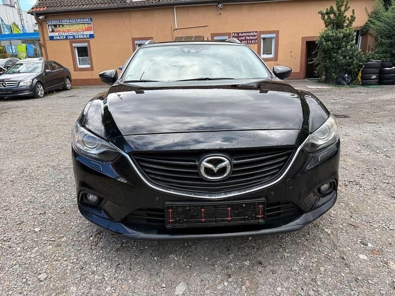 Schwarz Gebraucht 2015 Mazda 6 Sports-Line Kombi | 6.190 € (Guter Preis) - Bild 1/4