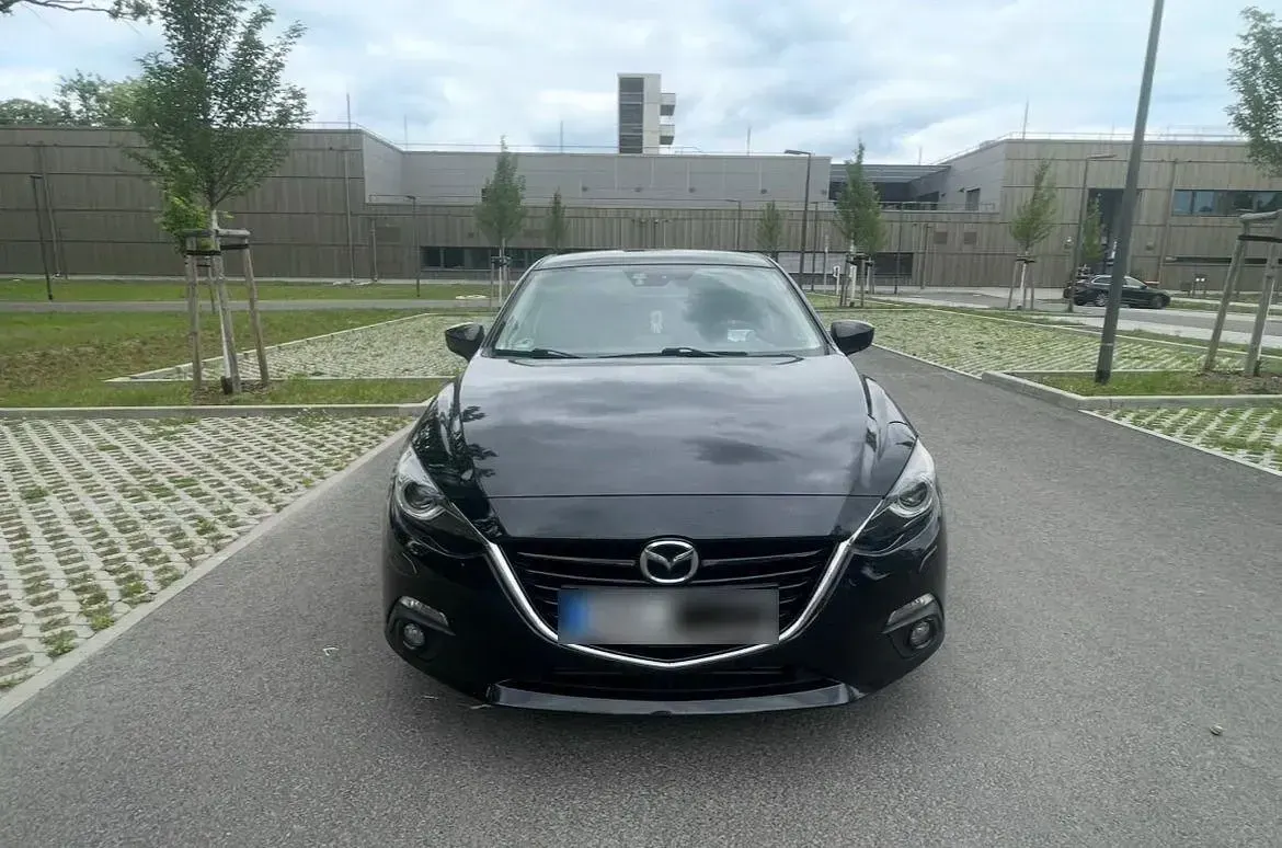 Gebraucht Mazda 3 Sports-Line 150 PS (110 kW) 2016 Schwarz Limousine