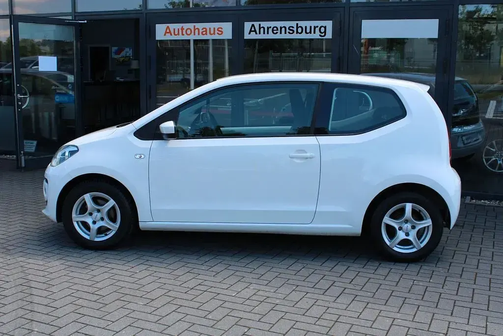 Gebraucht VW up! move up! 60 PS (44 kW) 2015 Weiß Kleinwagen
