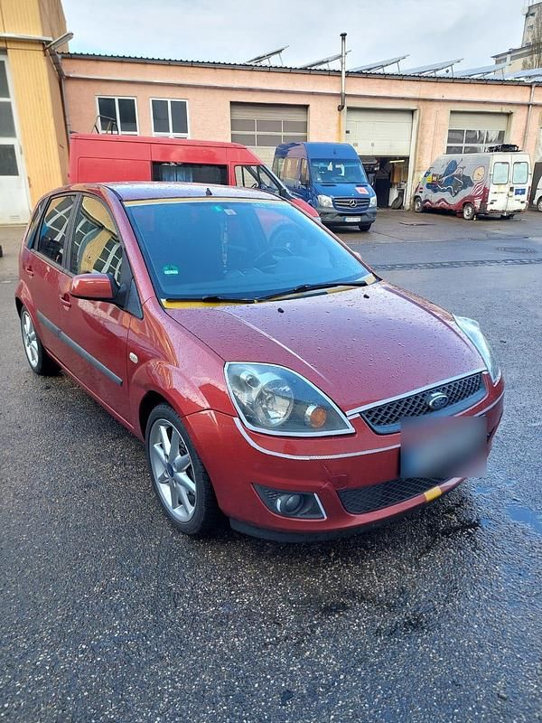 Gebraucht Ford Fiesta 2006 Rot Kleinwagen