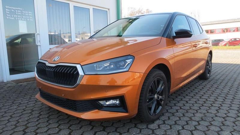Gebraucht Skoda Fabia Style 110 PS (80 kW) 2023 Orange Kleinwagen