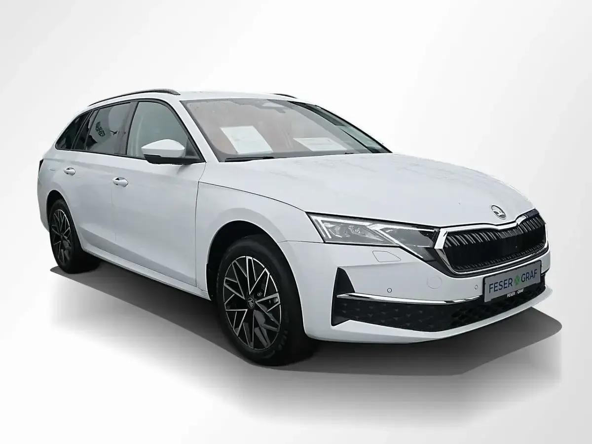 Nowe Skoda Octavia 150 KM (110 kW) 2026 Biały Kombi