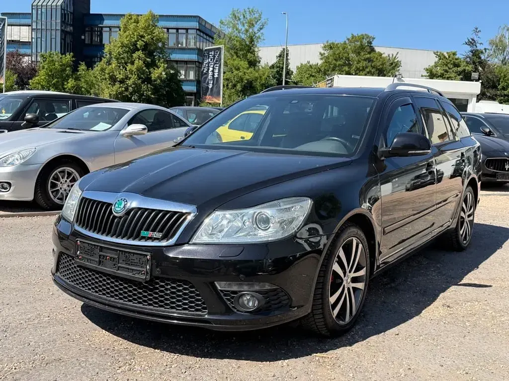 Gebraucht Skoda Octavia RS 170 PS (125 kW) 2013 Schwarz Kombi