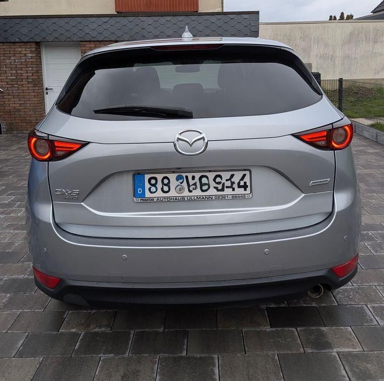 Gebraucht Mazda CX-5 Exclusive-Line 150 PS (110 kW) 2018 Silber SUV