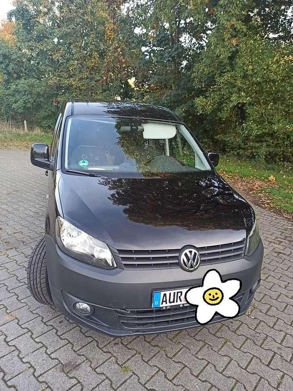 Gebraucht VW Caddy 102 PS (75 kW) 2011 Schwarz Van / Kleinbus